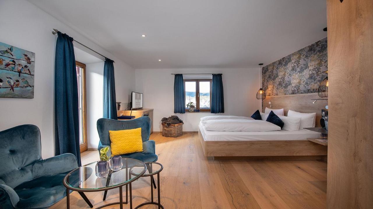 Bayern Resort Hotel - Adults Only - Mit Zugspitzblick - Eibsee-Naehe - Wellnessbereich - Naturpool Im Sommer Grainau Exterior foto