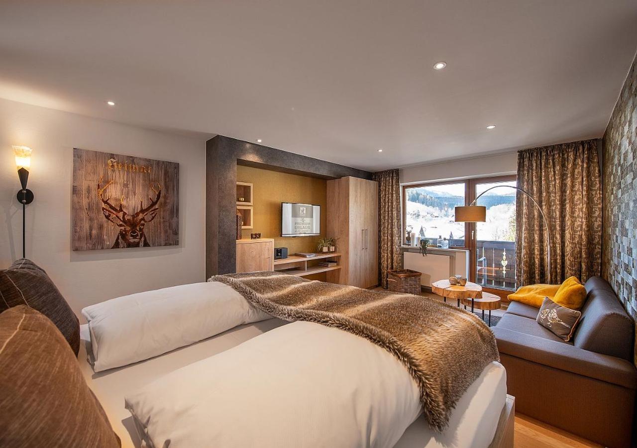 Bayern Resort Hotel - Adults Only - Mit Zugspitzblick - Eibsee-Naehe - Wellnessbereich - Naturpool Im Sommer Grainau Exterior foto